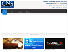 Tablet Screenshot of cns.sk