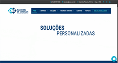 Desktop Screenshot of cns.com.br